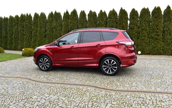 Ford Kuga cena 73500 przebieg: 125321, rok produkcji 2018 z Barcin małe 781